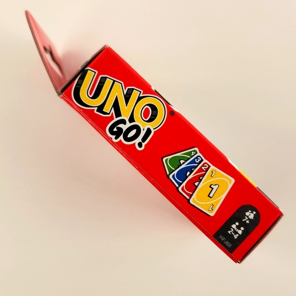 UNO GO! POCKET SIZED 3"×2" Factory Sealed Card Game - Picture 5 of 11